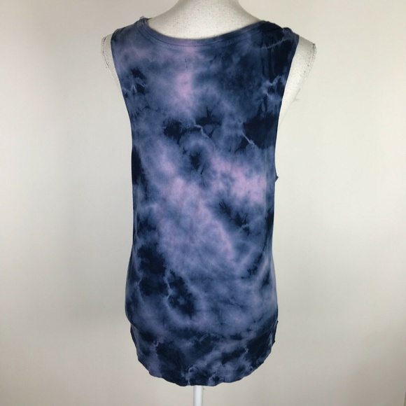 Spiritual Gangster Soul Searcher Top Blue Tie Dye - Picture 5 of 7